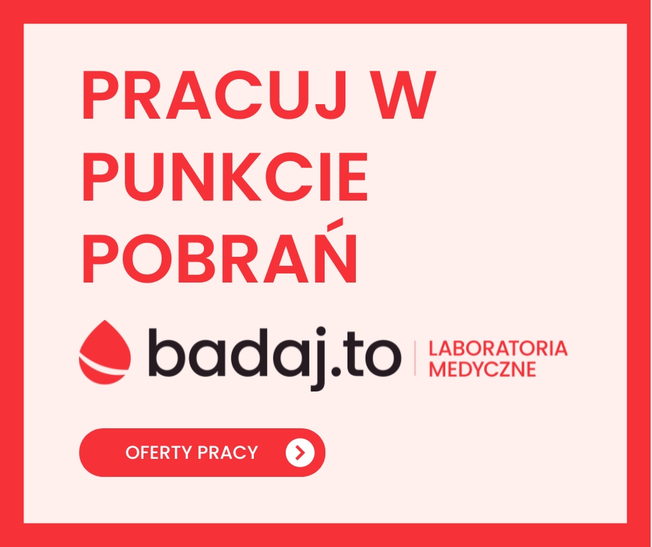 praca dla pielęgniarek i położnych w punkcie pobrań badaj.to