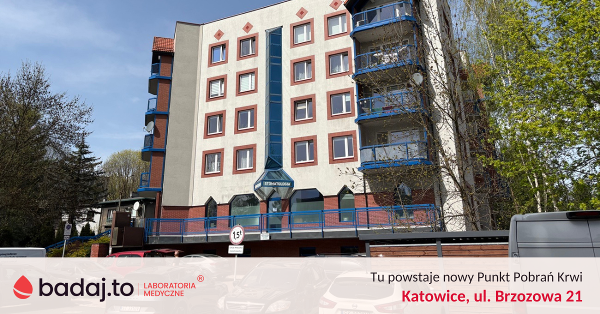 Badania krwi Katowice - wkrótce otwarcie nowego punktu pobrań