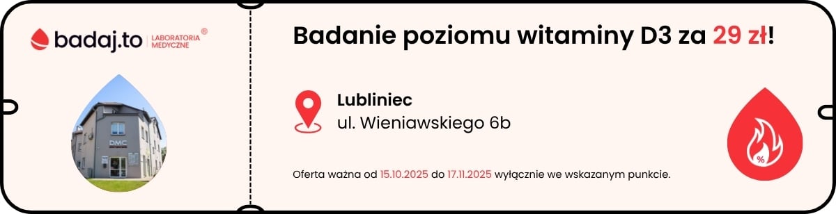Witamina D3 za 29zł w Lublińcu