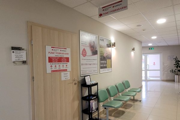 Punkt Pobrań badaj.to Laboratoria Medyczne w Lublińcu ul. Wieniawskiego 6B