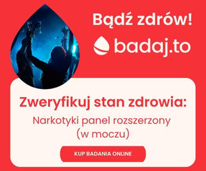 Narkotyki – panel rozszerzony (w moczu)