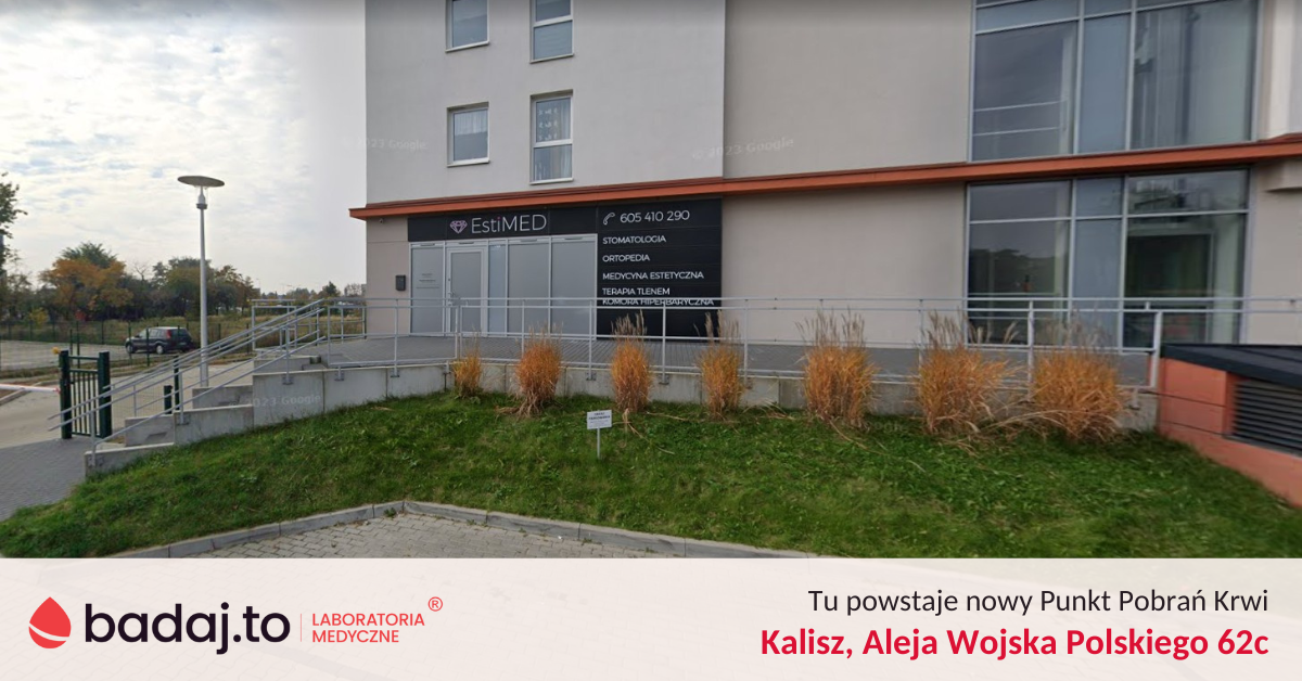 Badania krwi Kalisz - wkrótce otwarcie nowego punktu pobrań