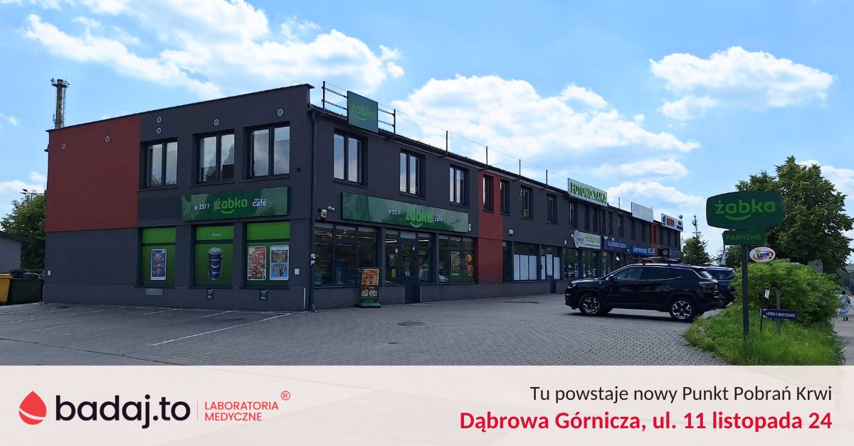 Badania laboratoryjne Dąbrowa Górnicza - wkrótce otwarcie nowego gabinetu