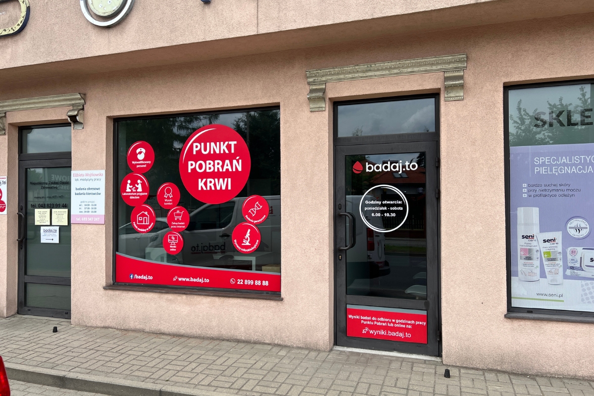 badaj.to Laboratoria Medyczne Zduńska Wola