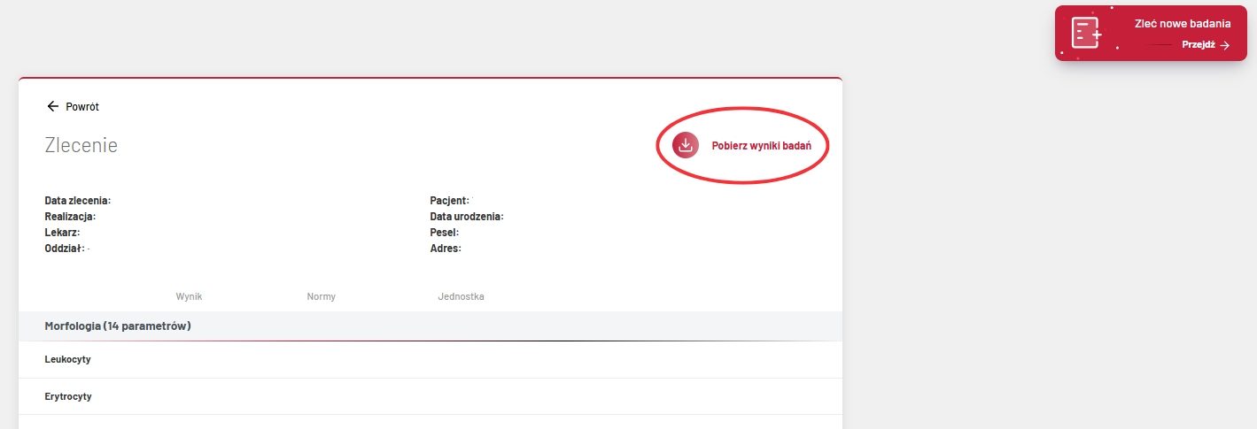 pobierz wyniki badań laboratoryjnych badaj.to