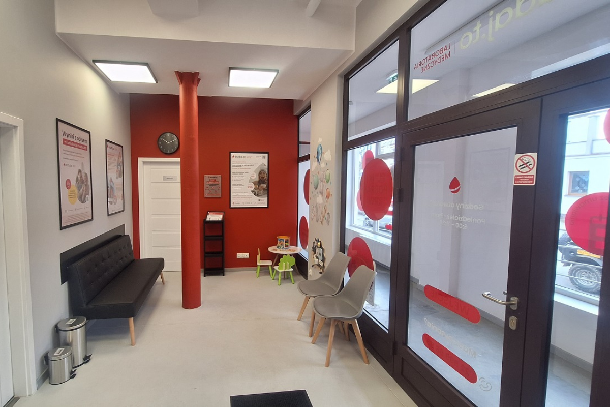 Punkt Pobrań Grodków ul. Warszawska Laboratoria Medyczne