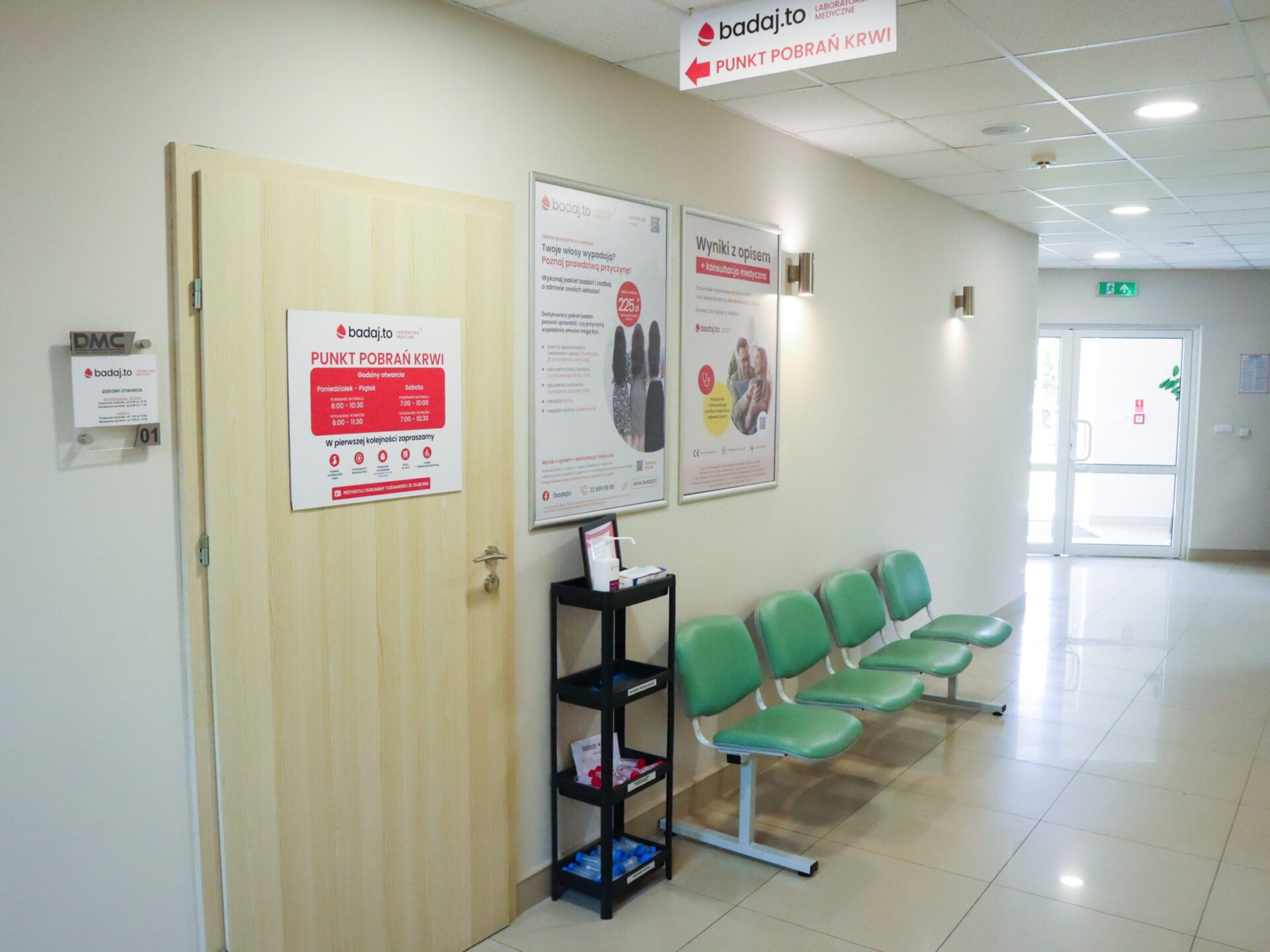 Punkt Pobrań Lubliniec ul. Wieniawskiego badaj.to Laboratoria Medyczne