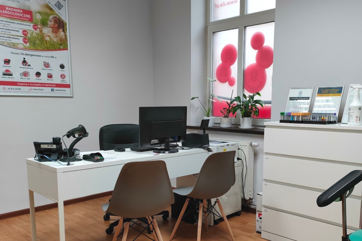 Punkt Pobrań Mikołów ul. Okrzei badaj.to Laboratoria Medyczne