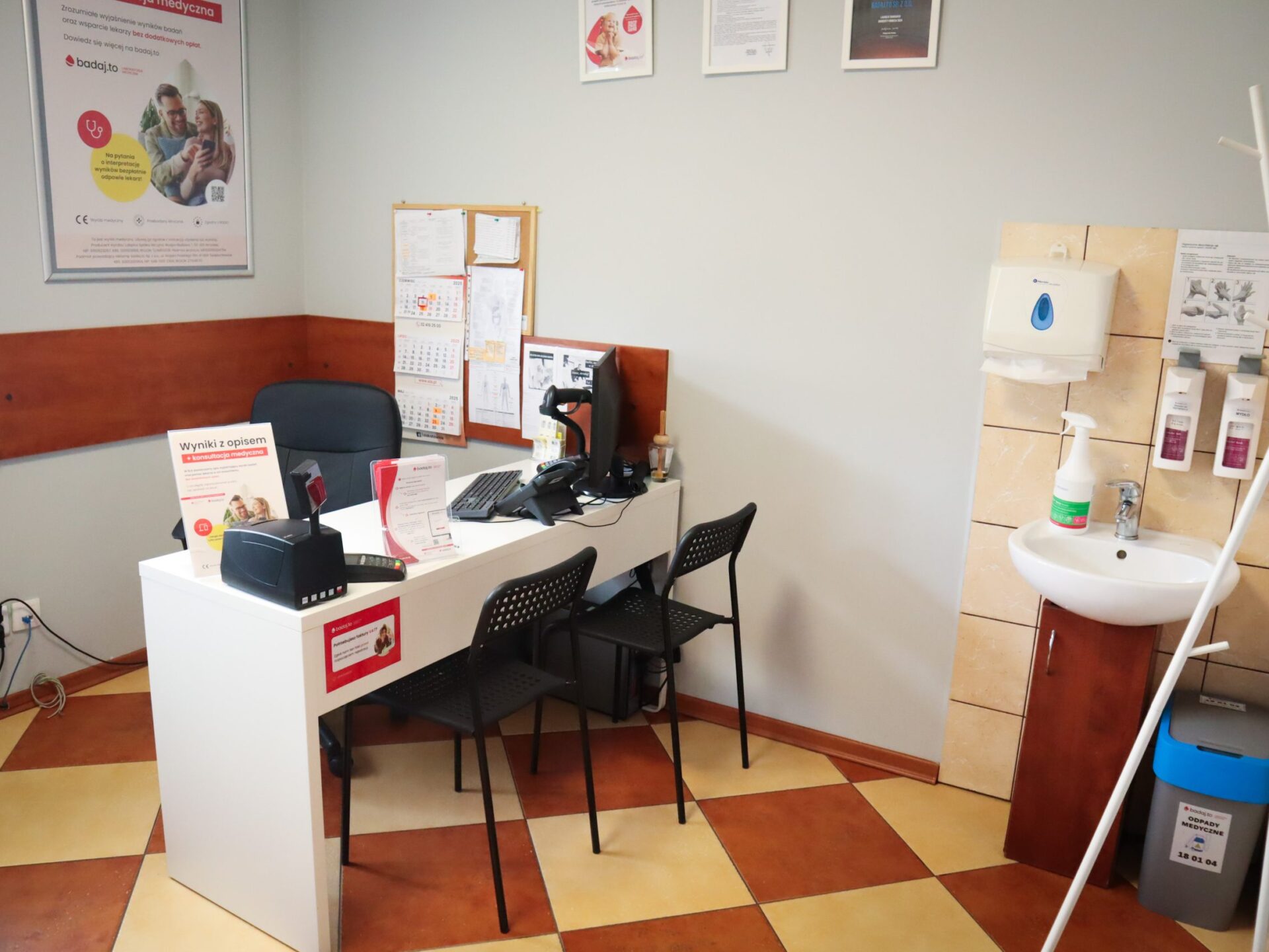 Punkt Pobrań Psary ul. Zwycięstwa badaj.to Laboratoria Medyczne