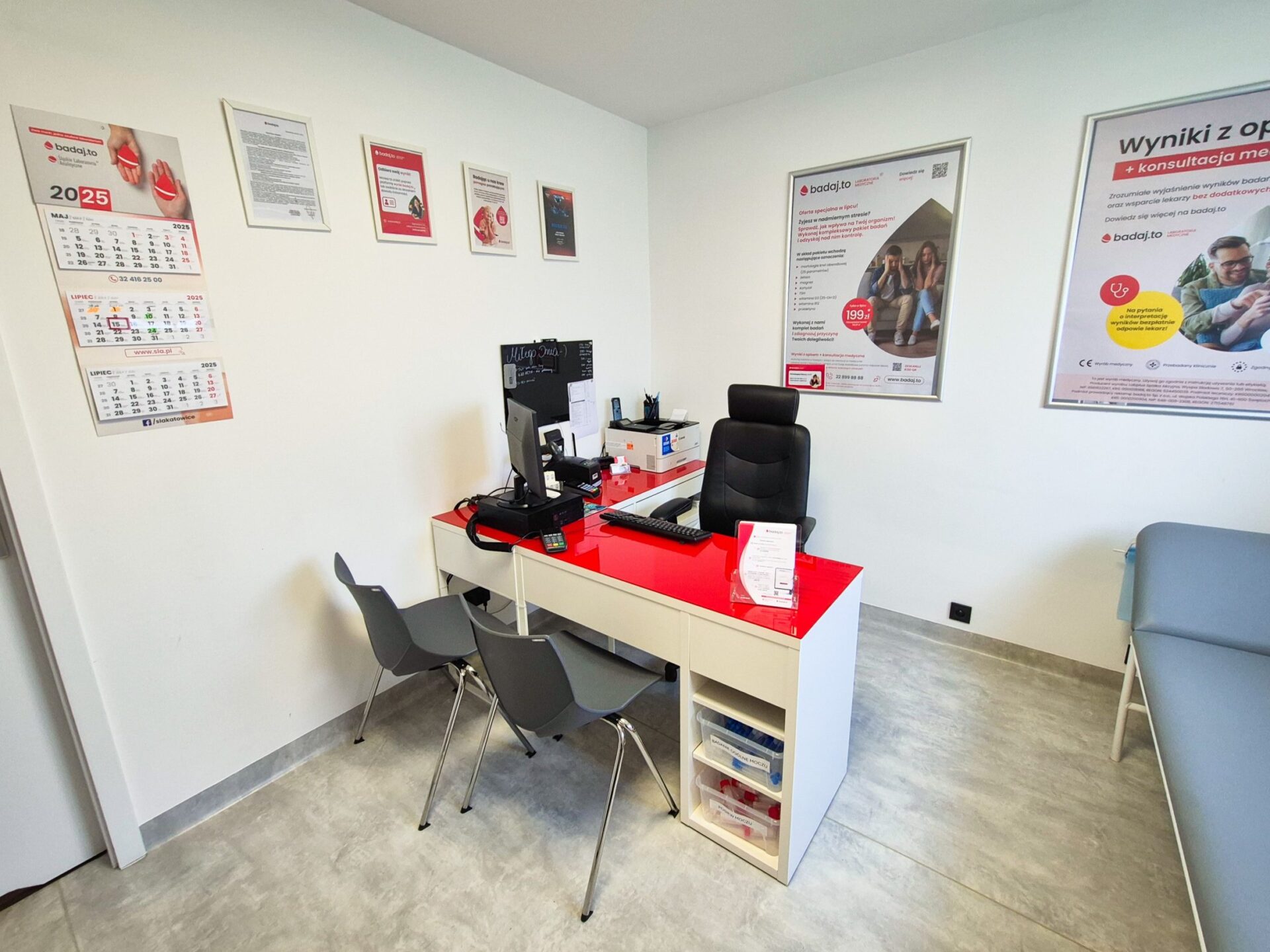 Punkt Pobrań Racibórz ul. Bema badaj.to Laboratoria Medyczne