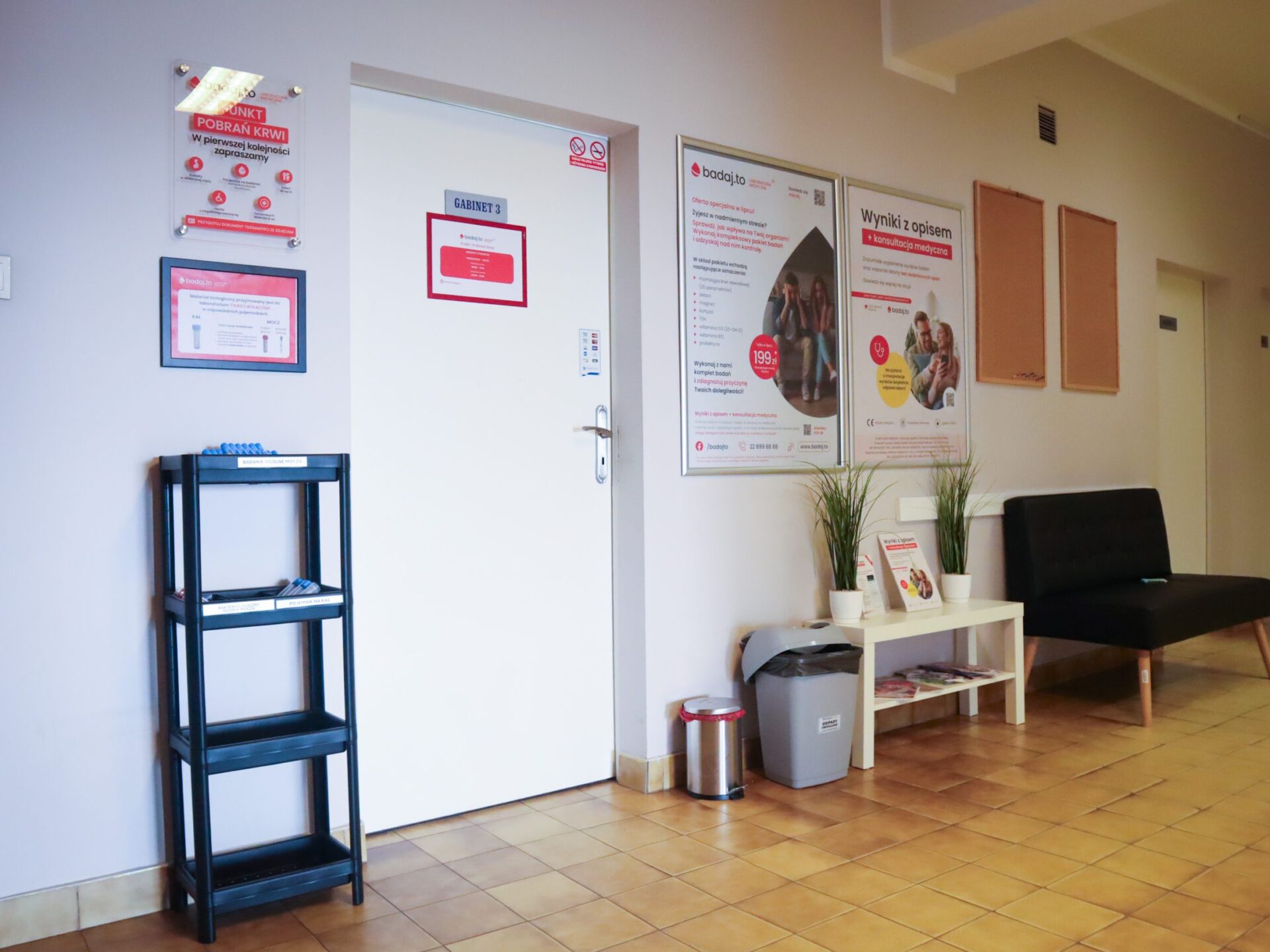 Punkt Pobrań badaj.to Wola ul. Poprzeczna