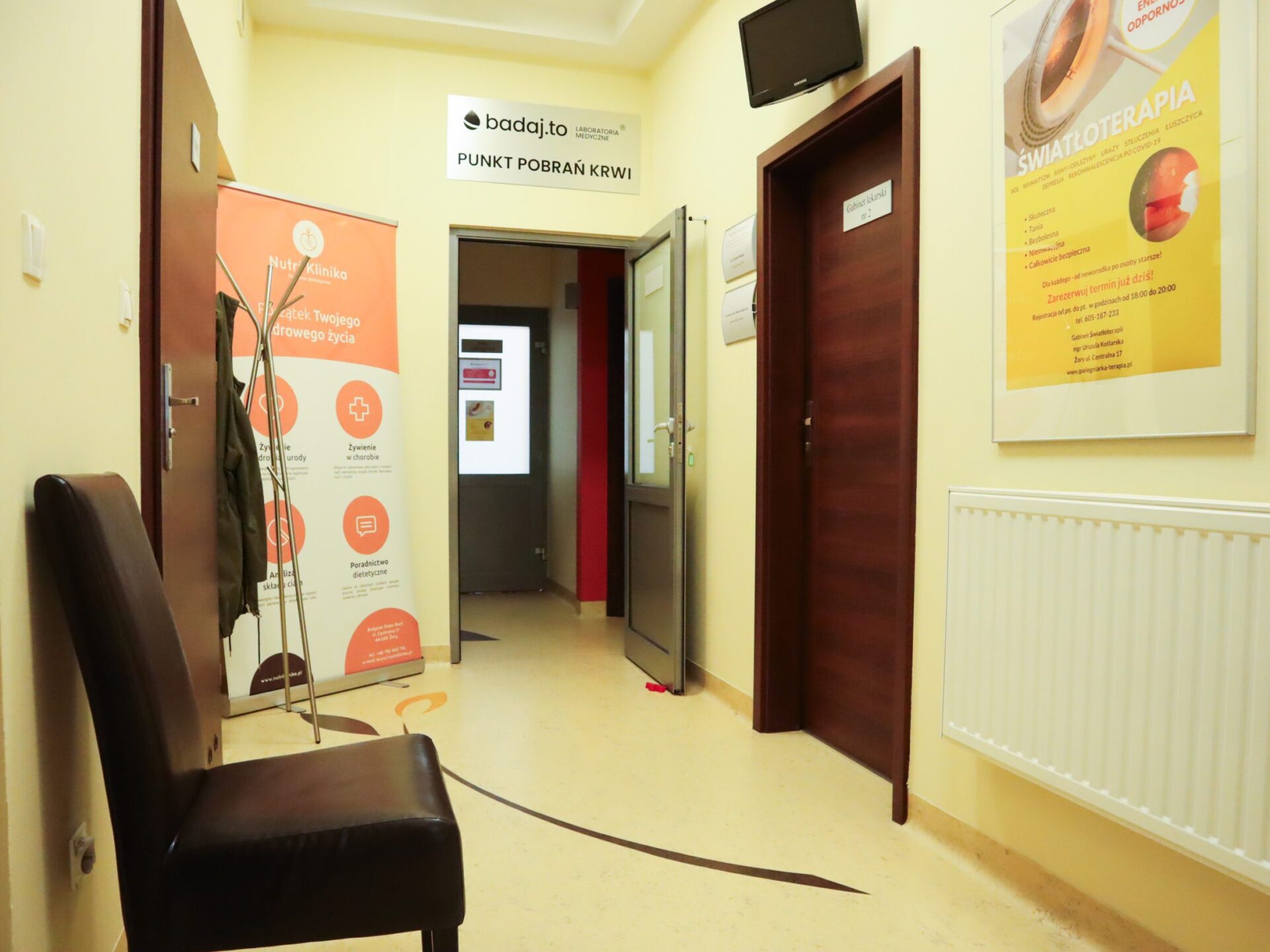 Punkt Pobrań Żory ul. Centralna badaj.to Laboratoria Medyczne