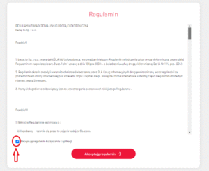 Regulamin wyniki.badaj.to